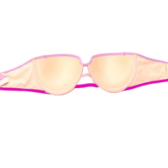 ⚡️NWT Victoria’s Secret Strappy Push Up Ombré Lace Bikini Top 36B - Picture 4 of 9